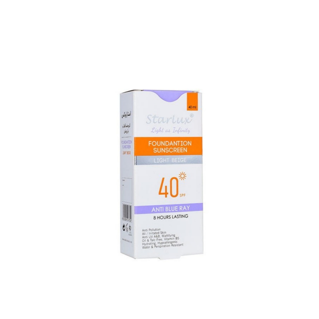 کرم ضد آفتاب رنگی بژ روشن استارلوکس