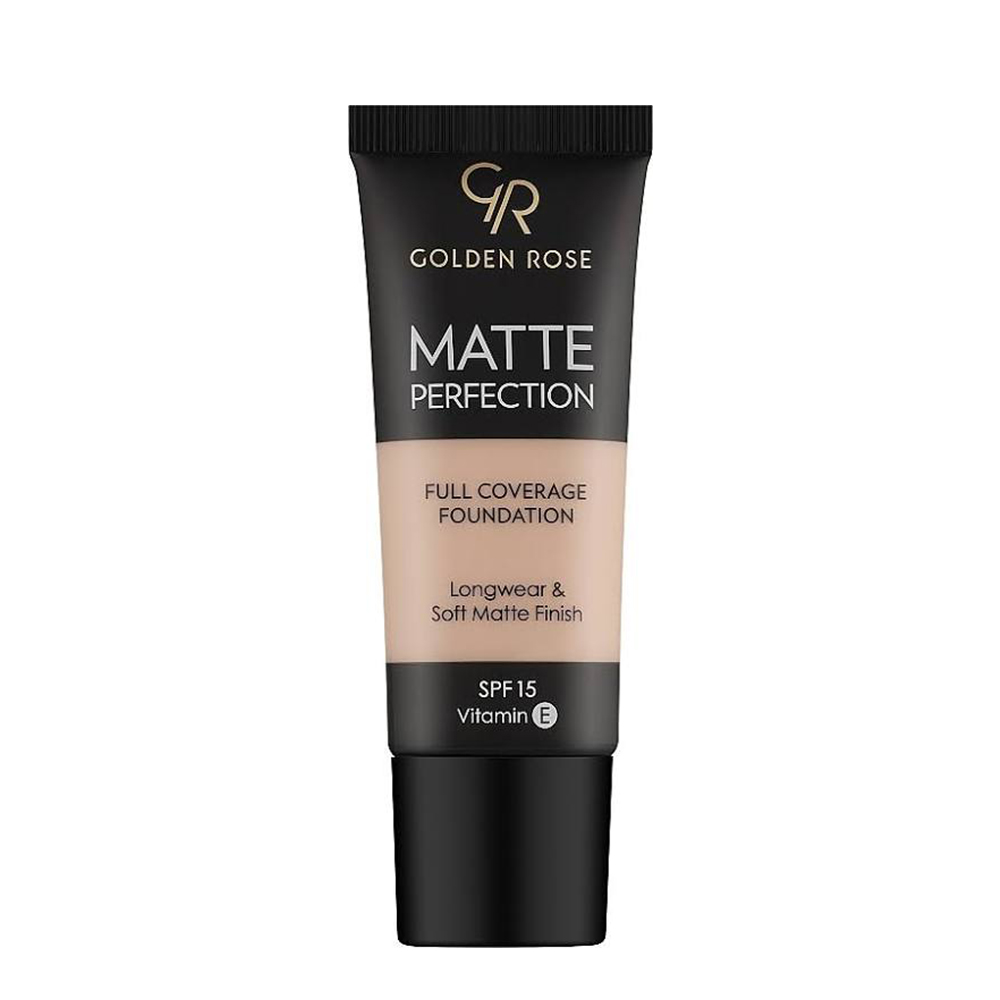 کرم پودر گلدن رز مدل Matte Perfection